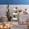 Relaxdays Vonios lentyna su 3 krepšeliais
