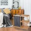 Relaxdays Vonios lentyna su skalbinių dėže