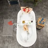 Relaxdays Baltas ištraukiamas vonios padėklas