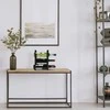 Relaxdays Metalinis vyno stovas 9 buteliams