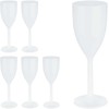 Kodustaar 6 plastikinių vyno taurių rinkinys 220 ml