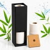 Relaxdays WC popieriaus laikiklis, 4 rulonams, tvirtinamas prie sienos