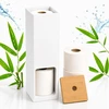 Relaxdays WC popieriaus laikiklis, 4 rulonams, tvirtinamas prie sienos