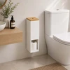 Relaxdays WC popieriaus laikiklis, 4 rulonams, tvirtinamas prie sienos