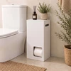 Relaxdays WC popieriaus laikiklis, 8 rulonams, su rankena