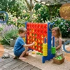 Relaxdays Žaidimų rinkinys Keturi iš eilės XXL 3-in-1 Lauko