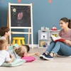 Relaxdays Žaislų laikymo lentyna su 4 skyriais