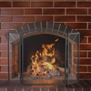 Relaxdays Plieninė židinio apsauga