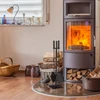 Relaxdays 4 dalių juodas židinio įrankių rinkinys