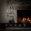 Relaxdays Židinio valymo šepetys ir pelenų semtuvas