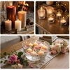 Relaxdays Stiklinės žvakidės, 3 vnt. rinkinys