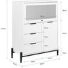 TV staliukas Virtuvės spintelė, SoBuy FSB94-W, 86x40x108 cm