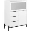 TV staliukas Virtuvės spintelė, SoBuy FSB94-W, 86x40x108 cm