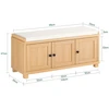 Saugojimo suoliukas, SoBuy FSR188-N, 104x34x47 cm