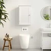 Songmics Vasagle Wandschrank baltas