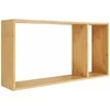House Sieninis lentynas, Ember, 70x15x35,5 cm, Natūralus