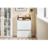 Sieninis sulankstomas stalas, SoBuy FWT109-WN, 64x30x93 cm