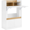Sieninis sulankstomas stalas, SoBuy FWT109-WN, 64x30x93 cm