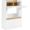 Sieninis sulankstomas stalas, SoBuy FWT109-WN, 64x30x93 cm