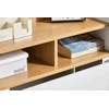 Sieninis sulankstomas stalas, SoBuy FWT109-WN, 64x30x93 cm
