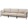 Sofa Sitsit Baldų rinkinys, SALVE, 78x234x78 cm, Bežė spalva