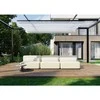 Sofa Sitsit Baldų sistema, STRAW, 0.8x3.06x0.78 m, Bežinė