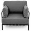 Sofa Sitsit Kėdė, Salve, 78x78x78 cm, Tamsiai Pilka