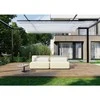 Sofa Sitsit Lauko baldų rinkinys, šiaudai, 80x204x78 cm, bežė spalva