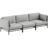 Sofa Sitsit Lauko modulinės baldai, Dandy, 78x234x78 cm, Pilka