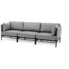 Sofa Sitsit Lauko modulinės baldai, Dandy, 78x234x78 cm, Pilka
