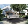 Sofa Sitsit Lauko modulinės baldai, Dandy, 78x234x78 cm, Pilka