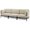 Sofa Sitsit Lauko moduliniai baldai, Dandy, 0.78x2.34x0.78 m, Bežinė spalva
