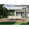 Sofa Sitsit Lauko moduliniai baldai, Dandy galinis modulis, 78x78x78 cm, Bežinė spalva