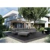 Sofa Sitsit Moduline Baldų Sistema, SALVE, 234x234x78 cm, Tamsiai Pilka