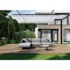 Sofa Sitsit Modulinė Baldų Sistema, Salve + Pufas, 156x234 cm, Pilka