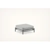 Sofa Sitsit Pufas modulis, Dandy, 78x78x37 cm, Pilka spalva