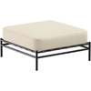 Sofa Sitsit Pufas modulis, Dandy, 78x78x37 cm, Bežas
