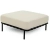 Sofa Sitsit Pufas modulis, Salve, 78x78x37 cm, Bežas
