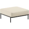 Sofa Sitsit Pufas modulis, Salve, 78x78x37 cm, Bežas