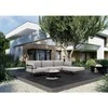 Sofa Sitsit Pufas modulis, Salve, 78x78x37 cm, Pilka spalva