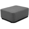 Sofa Sitsit Pufas modulis "STRAW" L, 0.8x1.02x0.4 m, Tamsiai Pilka