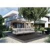 Sitsit Sofa, Salve, 78x234 cm, Pilka