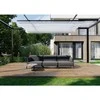 Sitsit Sofa, Salve, 78x234x78 cm, Tamsiai Pilka