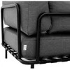 Sitsit Sofa, Salve, 78x234x78 cm, Tamsiai Pilka