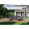 Sofa Sitsit Sofos modulis, Salve, 156x234x78 cm, Tamsiai pilka