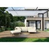 Sofa Sitsit Sofos rinkinys, Salve, 234x234 cm, Bežinė