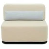 Sofa Sitsit Vieno Modulio Baldai, Šiaudai, 0.8x1.02x0.78 m, Bežinė Spalva