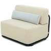 Sofa Sitsit Vieno Modulio Baldai, Šiaudai, 0.8x1.02x0.78 m, Bežinė Spalva