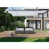 Sofa Sitsit Vieno Modulio Baldas, Šiaudai, 0.8x1.02x0.78 m, Tamsiai Pilka
