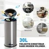 Homcom Pedalinė šiukšliadėžė 30L
